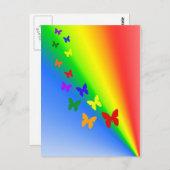 虹の蝶 ポストカード (正面/裏面)