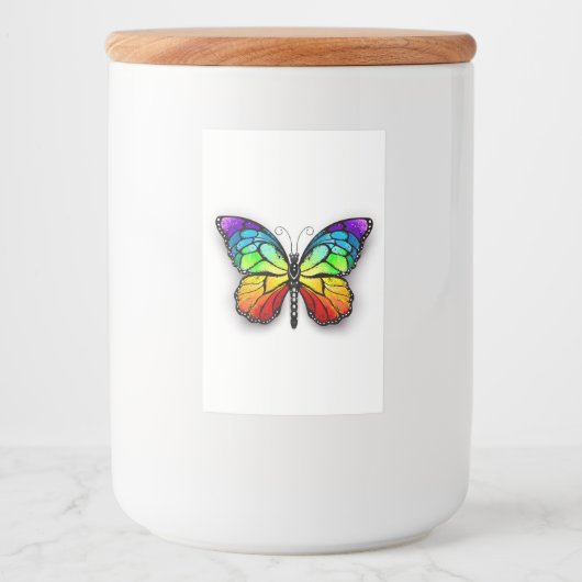 虹の蝶 モナーク フードラベル (正面)