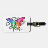 虹の蝶 ラゲッジタグ (正面横)