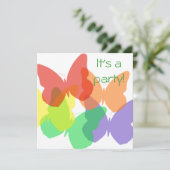 虹の蝶 招待状 (スタンド正面)