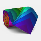 虹の螺線形のスパイクのタイ ネクタイ (ロール)