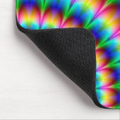 虹の螺線形の目の錯覚 マウスパッド (コーナー)