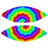 虹の螺線形 アメリカンフットボール (パネル)