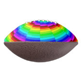 虹の螺線形 アメリカンフットボール (回転90)