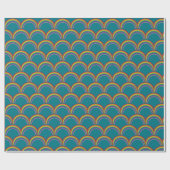 虹の覆い ラッピングペーパー (フラット)