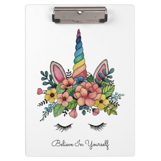 虹の角で一角閃光 クリップボード (正面)