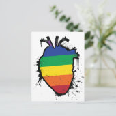 虹の解剖学的ハート ポストカード (スタンド正面)