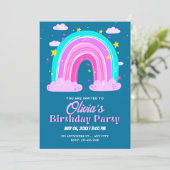 虹の誕生日 招待状 (スタンド正面)
