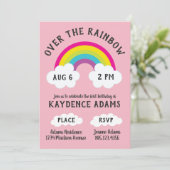 虹の誕生日 招待状 (スタンド正面)