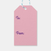 虹の贈り物のラベルのどこか ギフトタグ (裏面)