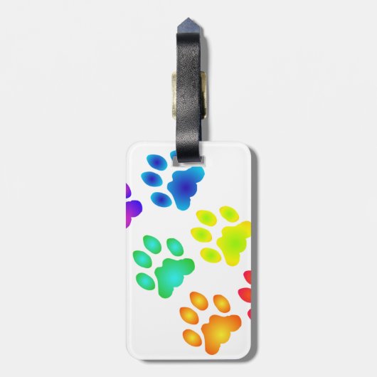 虹の足跡 ラゲッジタグ (裏面縦)