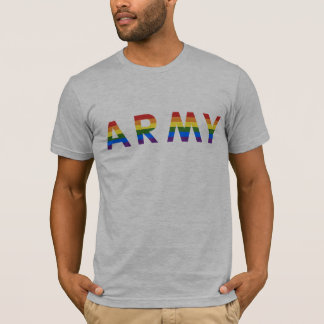 虹の軍隊のワイシャツ Tシャツ