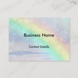 虹の輝きのアポイントメントカード 予約カード