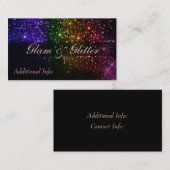 虹の輝きの名刺 名刺 (正面/裏面)