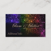 虹の輝きの名刺 名刺 (正面)