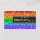 虹の輝きは花火のようなものだ 名刺 (裏面)