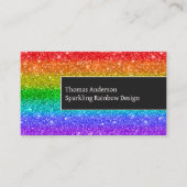 虹の輝きは花火のようなものだ 名刺 (正面)