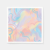 虹の輝き スタンダードカクテルナプキン (正面)