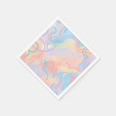 虹の輝き スタンダードカクテルナプキン (角)