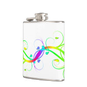 虹の輝き フラスク (左)