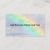 虹の輝き 名刺 (正面)