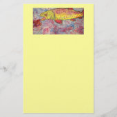 虹の追いかけフライ 便箋 (正面)