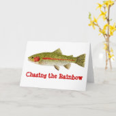 虹の追跡 カード (黄色い花)