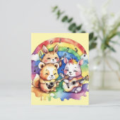 虹の遊中の可愛い動物の音楽 (スタンド正面)