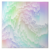 虹の雨のきらめき タイル (正面)