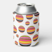 虹の雨滴：パタストライプのーン 缶クーラー (缶裏面)