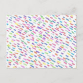 虹の雨滴 ポストカード (正面)