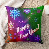 虹の雪片 クッション (ブランケット)