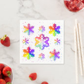 虹の雪片 スタンダードカクテルナプキン (インサイチュ)