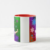 虹の雪片 マグカップ (中央)