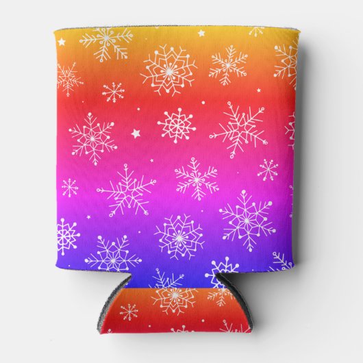 虹の雪片 缶クーラー (正面)