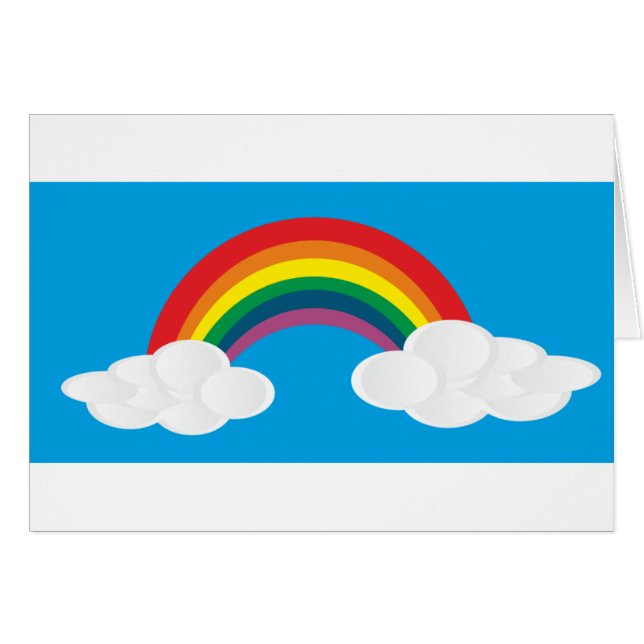虹の雲のイメージ (正面横)