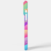 虹の雲の中で愛らしいバニー Case-Mate iPhoneケース (裏面 / 左)