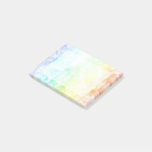 虹の雲の背景は曇っているカスタマイズか、またはとどまります ポストイット (アングル)