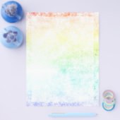 虹の雲の背景カスタマイズまたは曇り チラシ (シングル)