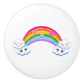 虹の雲ノブ セラミックノブ (正面)