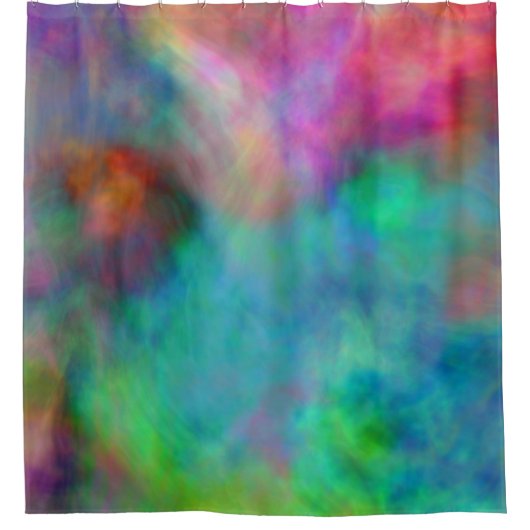 虹の雲 シャワーカーテン (正面)