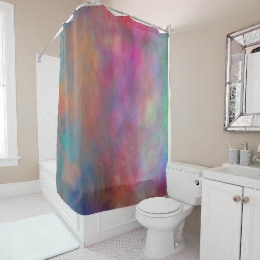 虹の雲 シャワーカーテン (インサイチュ)
