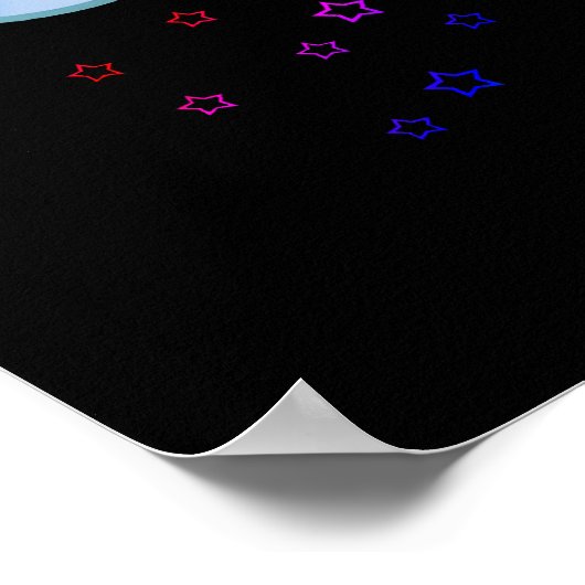 虹の雲 ポスター (角)