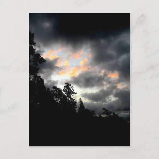 虹の雲 ポストカード (正面)