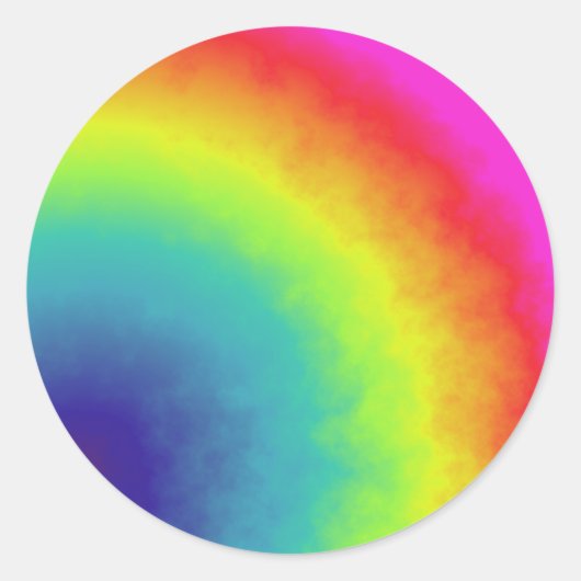 虹の雲 ラウンドシール (正面)