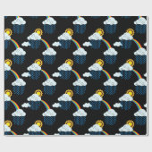 虹の雲 ラッピングペーパー (フラット)