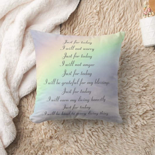 虹の霊気 クッション (ブランケット)