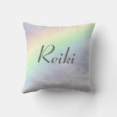 虹の霊気 クッション (裏面)