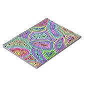 虹の非対称抽象芸術シェイプ2 ノートブック (左側)