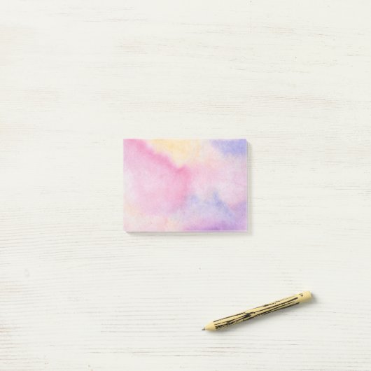 虹の音 ポストイット (デスク上)